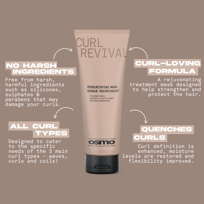 Osmo Curl Revival Reinvigorating Mask 250ml