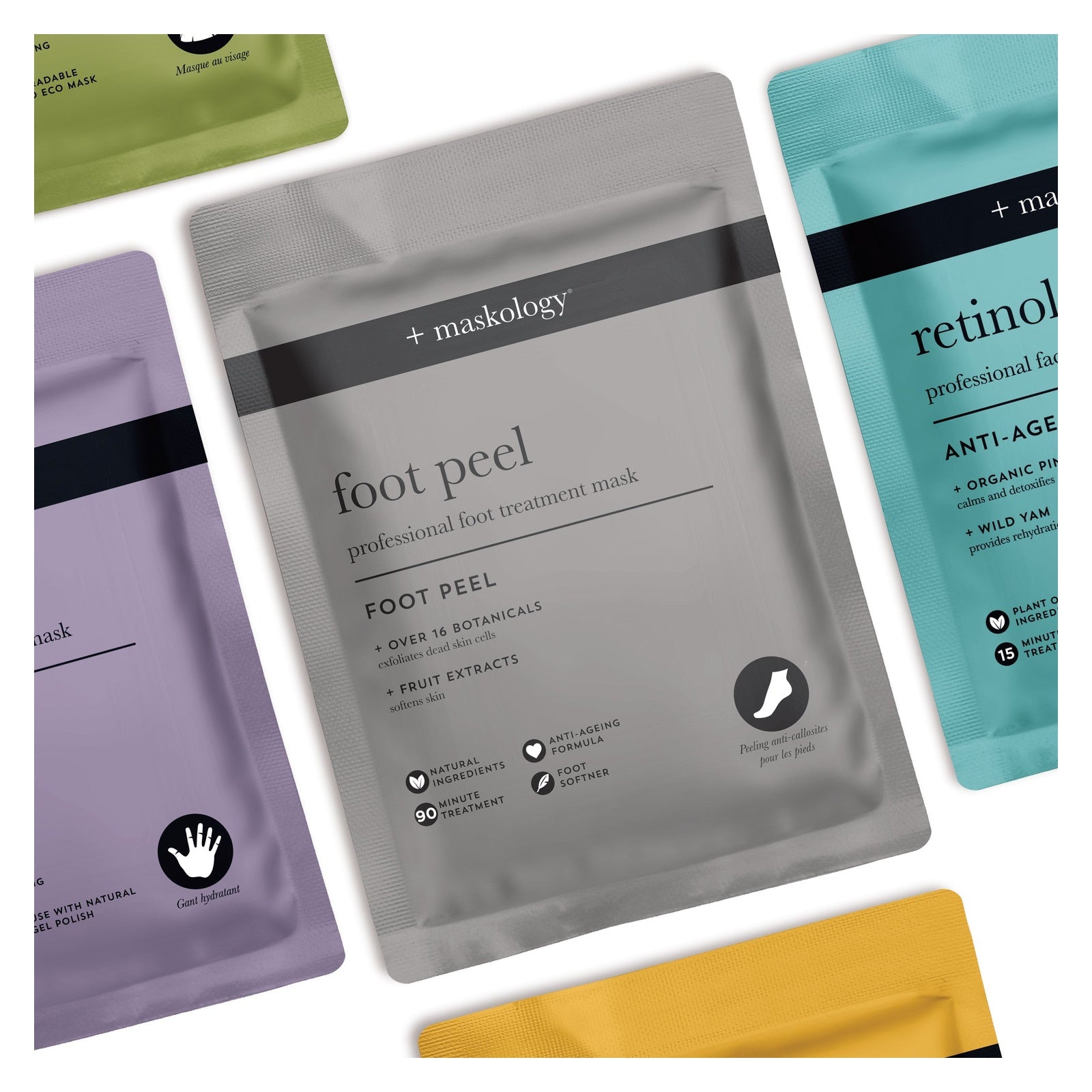 Maskology FOOT PEEL Treatment
