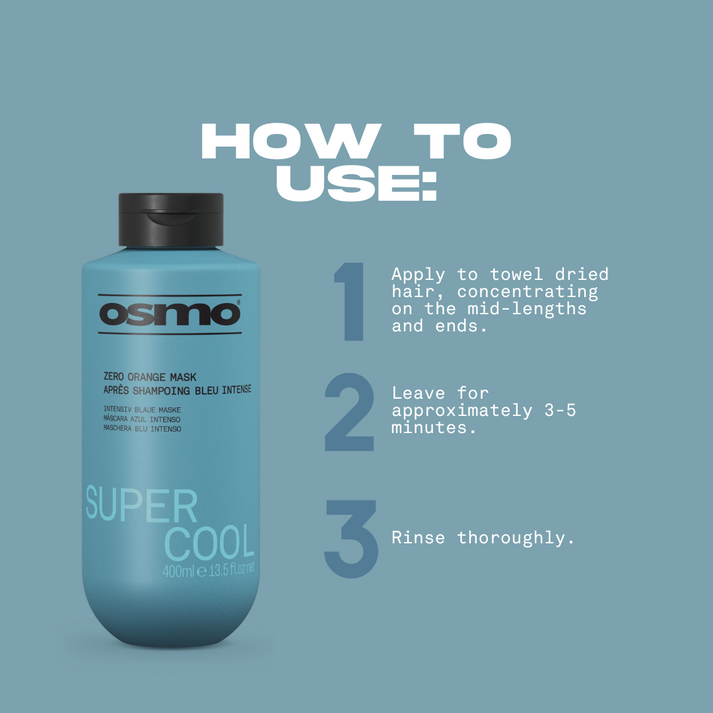 Osmo Super Cool Zero Orange Mask 400ml
