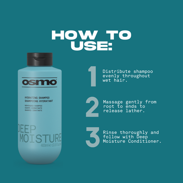 Osmo Deep Moisture Hydrating Shampoo 1000ml