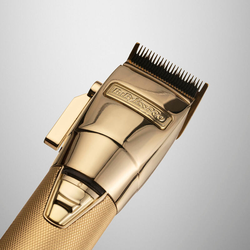 Babyliss Pro Cordless Metal Clipper - Gold