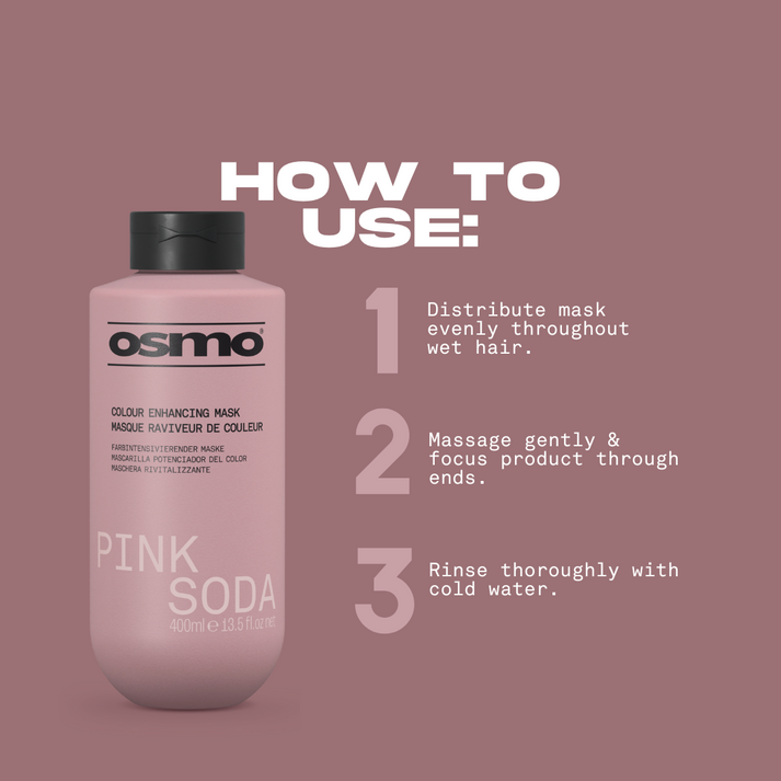 Osmo Pink Soda Colour Enhancing Mask 400ml