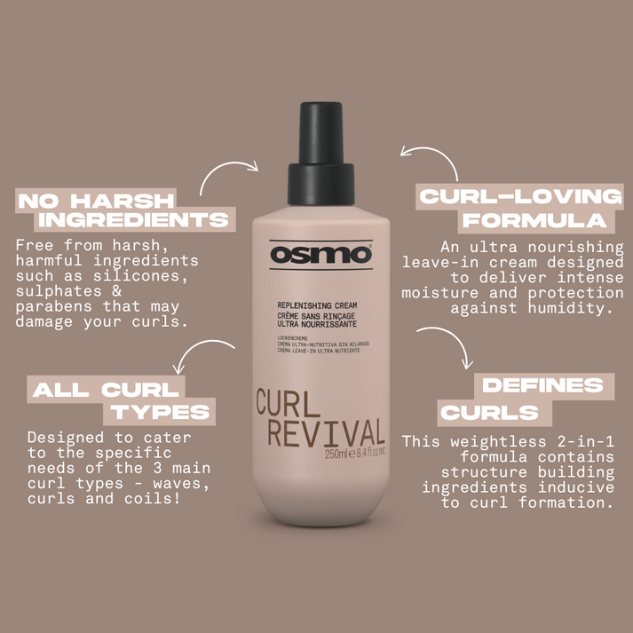 Osmo Curl Revival Replenishing Cream 250ml