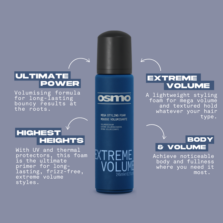 Osmo Deep Extreme Volume Mega Styling Foam 245ml