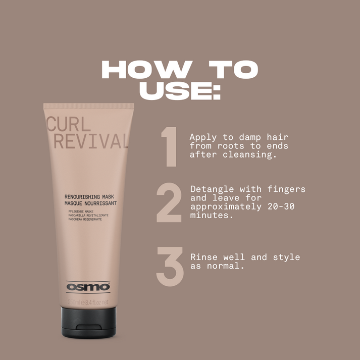 Osmo Curl Revival Reinvigorating Mask 250ml