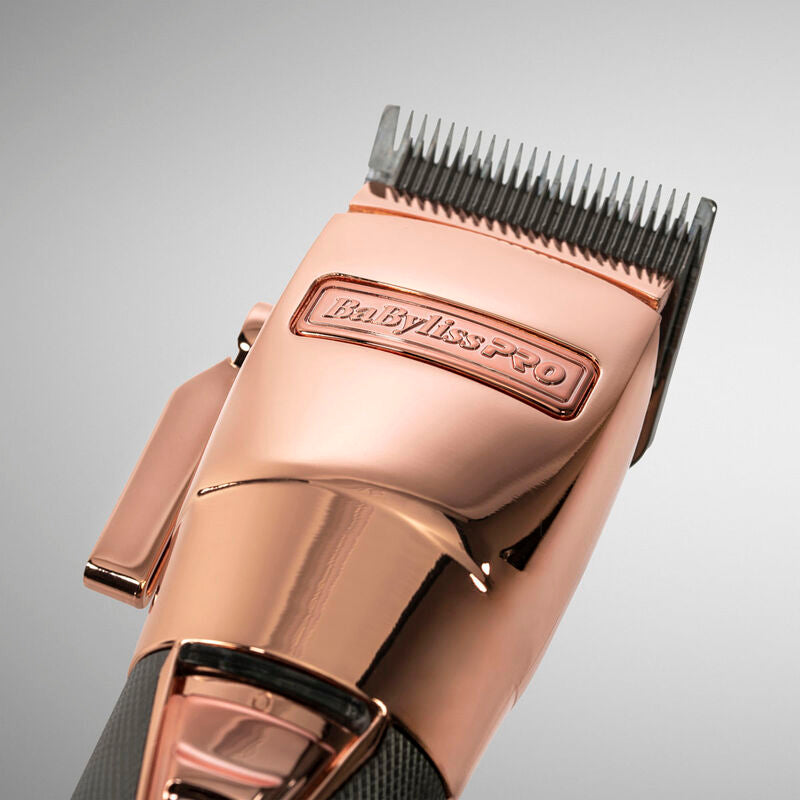Babyliss Pro Cordless Metal Clipper - Rose Gold