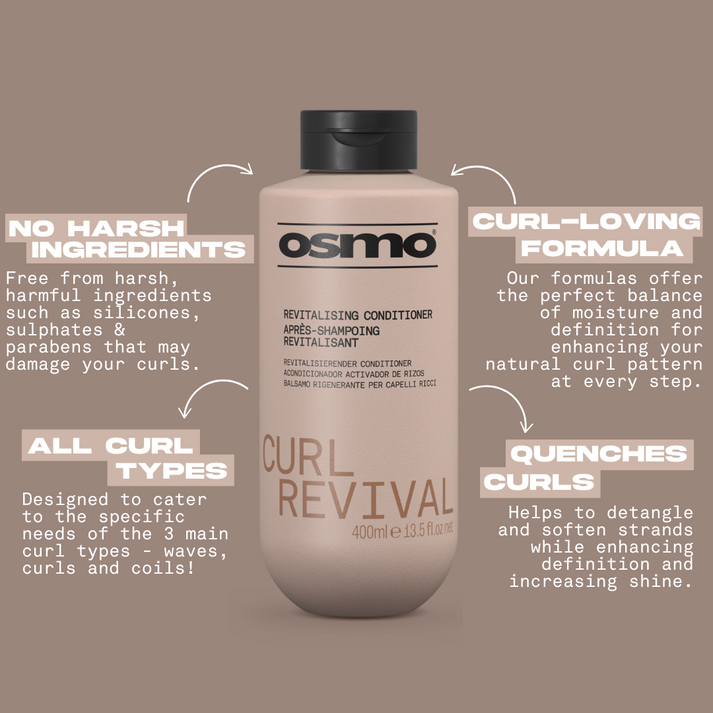 Osmo Curl Revival Reinvigorating Conditioner 400ml