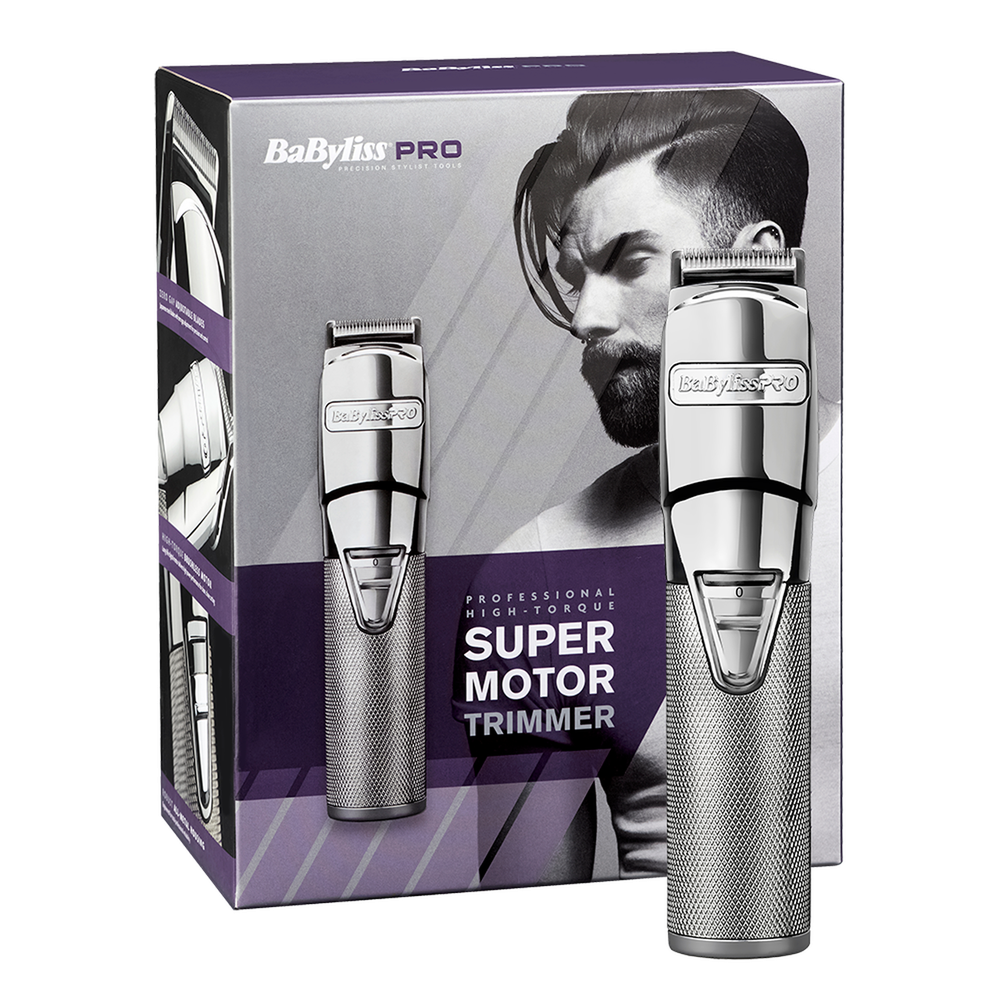 Babyliss Pro Cordless Metal Trimmer - Silver