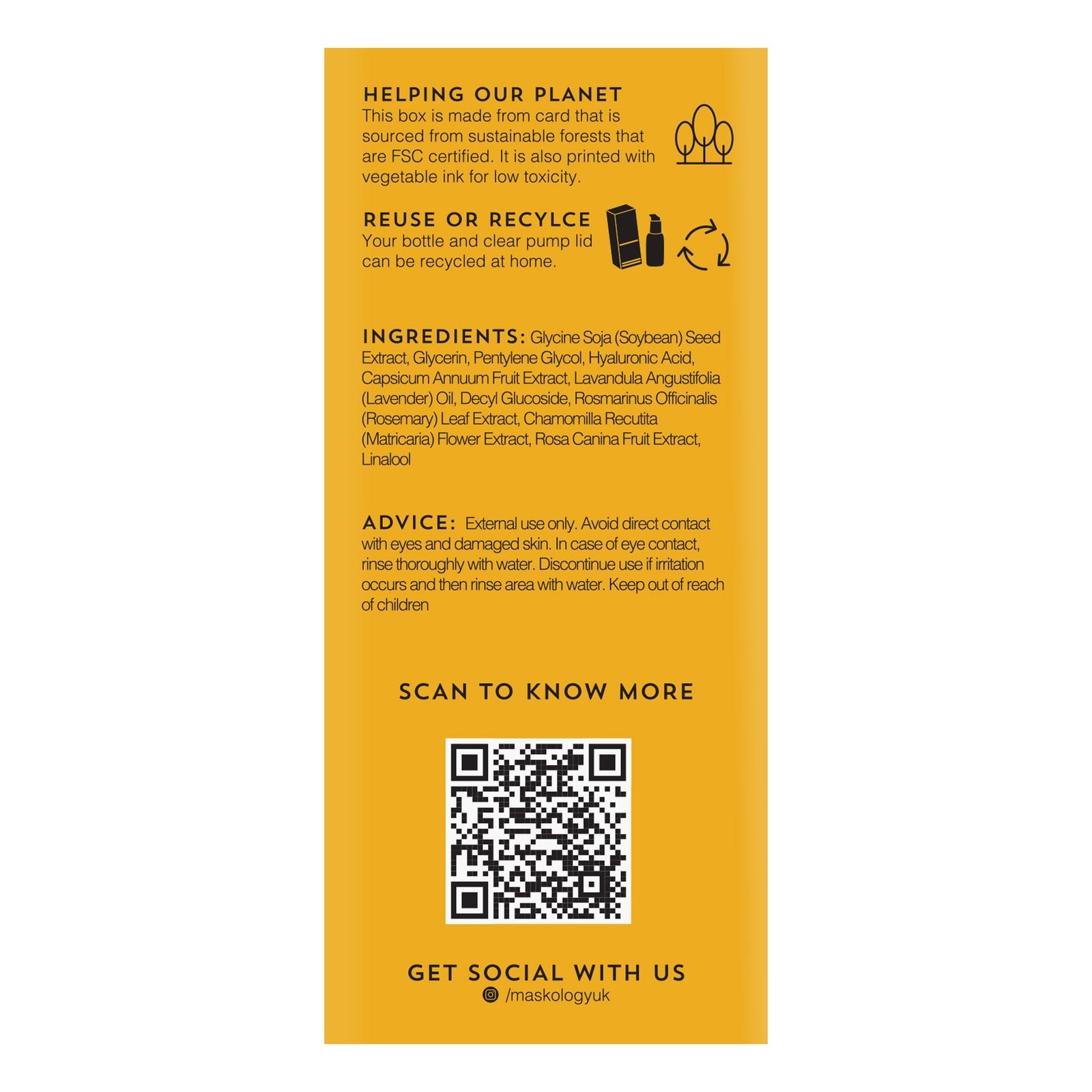 Maskology HYALURONIC ACID Daily Serum