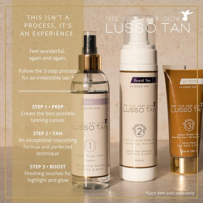 Lusso Tan Mousse - Rapid Tanning Mousse 200ml