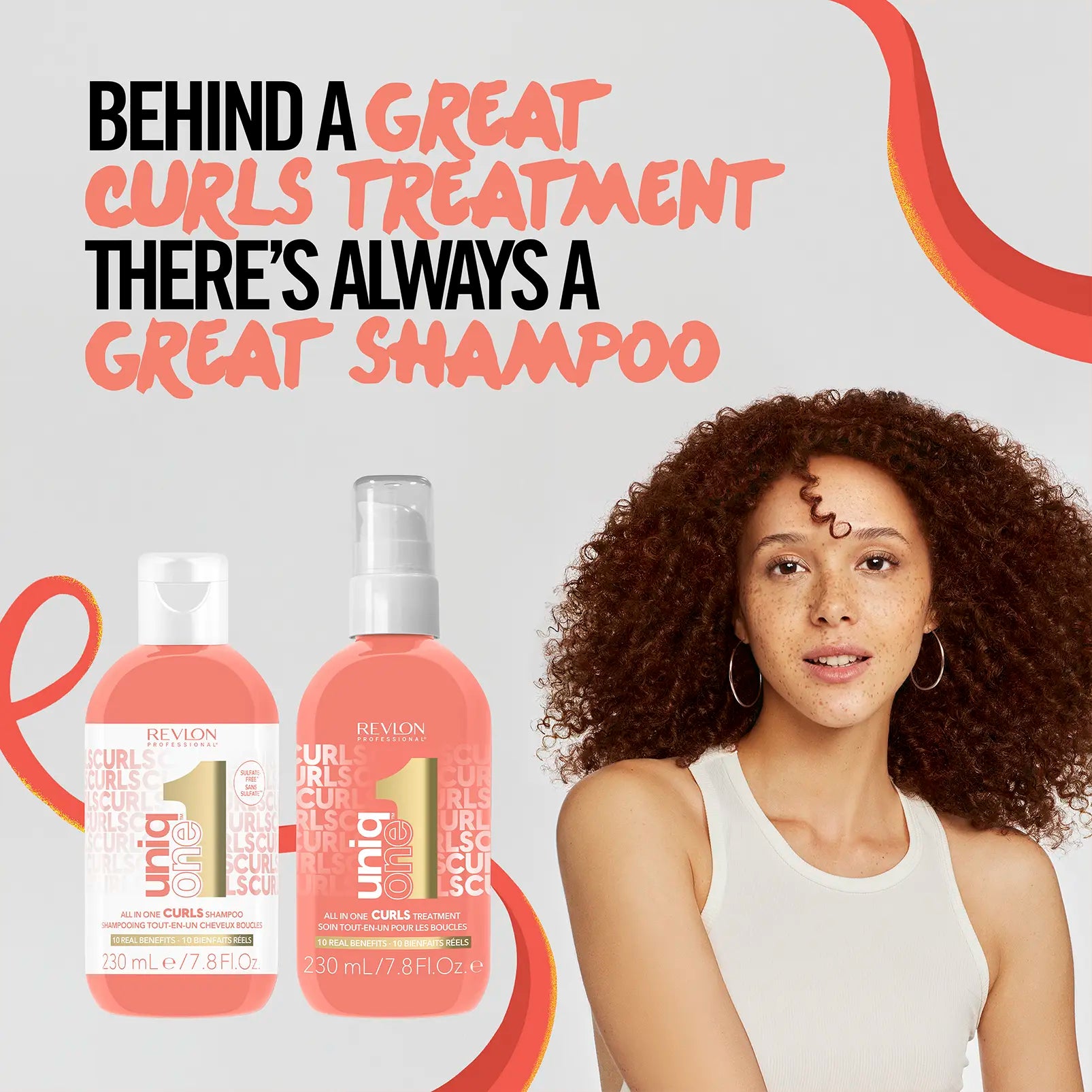 Uniqone Curls Shampoo 230ml